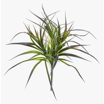 Umělá trsnatá tráva MARIETTO na tyči, zeleno-červená, 45cm