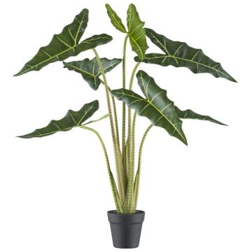 Umělá rostlina Alocasia Sanderiana NARLO, dekorativní květináč, zelená, 100cm Umělá rostlina Alocasia Sanderiana NARLO, dekorativní květináč, zelená, 100cm
