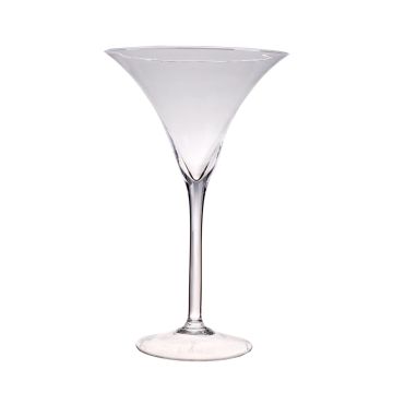 XXL sklenice na martini SACHA AIR na stojanu, čirá, 40cm, Ø25cm XXL sklenice na martini SACHA AIR na stojanu, čirá, 40cm, Ø25cm