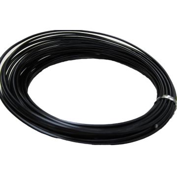 Hliníkový drát TANEA, černě lakovaný, 12m, Ø2mm
