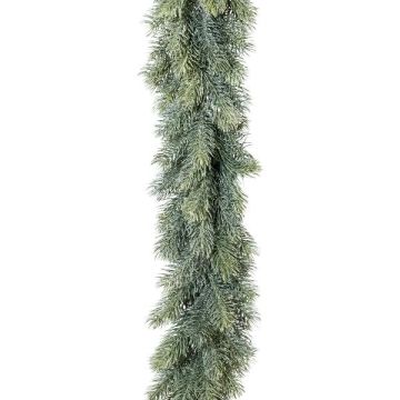 Umělý věnec z modrého smrku YALVI, modrozelený, 180cm Umělý věnec z modrého smrku YALVI, modrozelený, 180cm