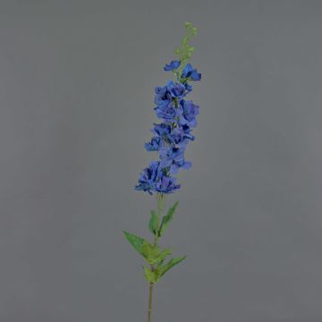 Umělá květina delphinium ROSELINE, modrá, 90cm