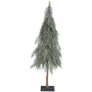Dekorativní cypřišek BAMAT, umělý kmen, šedý, 75cm Dekorativní cypřišek BAMAT, umělý kmen, šedý, 75cm