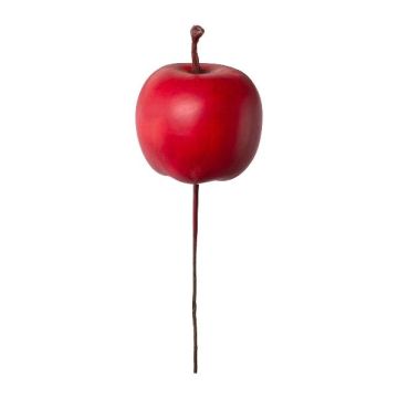 Ozdobné ovocné jablko NIPON se zátkou, 6 kusů, červené matné, 3,5cm Ozdobné ovocné jablko NIPON se zátkou, 6 kusů, červené matné, 3,5cm