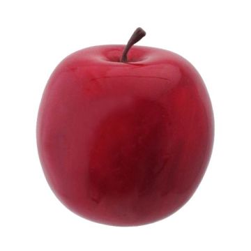 Dekorativní ovocné jablko HUSRA se závěsem, červené, 6,5cm Dekorativní ovocné jablko HUSRA se závěsem, červené, 6,5cm