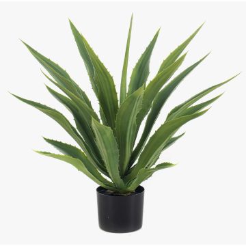 Umělá Agave americana ZURNAL v dekorativním květináči, crossdoor, zelená, 70cm