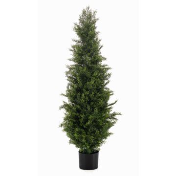 Umělý cedr ZARGEN, křížová dvířka, zelený, 120cm