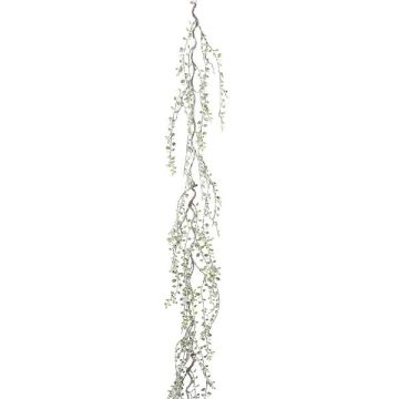 Umělý věnec tymián ETZION, zmrzlý, zelenobílý, 180cm Umělý věnec tymián ETZION, zmrzlý, zelenobílý, 180cm