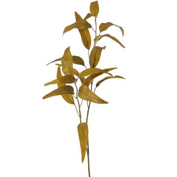 Umělá větev eukalyptu GOLDA, Eco Collection, zlatá, 85cm Umělá větev eukalyptu GOLDA, Eco Collection, zlatá, 85cm