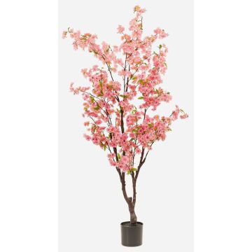 Umělý třešňový strom JANKFUN s květy, umělý kmen, růžový, 175cm