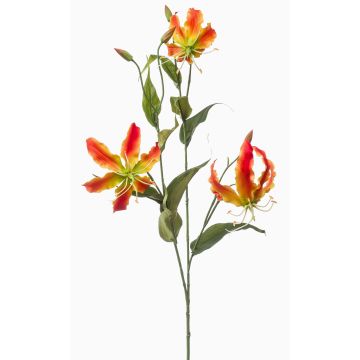 Dekorativní větvička Gloriosa TROFEL, oranžovo-žlutá, 90cm Dekorativní větvička Gloriosa TROFEL, oranžovo-žlutá, 90cm