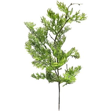 Dekorativní větvička Thuja BIRLAF, zelenožlutá, 60cm
