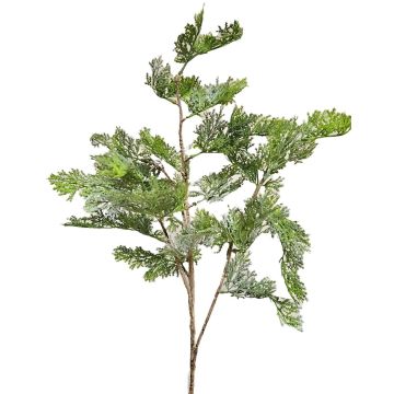 Dekorativní větvička Thuja BIRLAF, zelenošedá, 85cm
