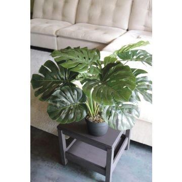 Umělá rostlina Philodendron monstera deliciosa CUNKYN v ozdobném květináči, 55cm Umělá rostlina Philodendron monstera deliciosa CUNKYN v ozdobném květináči, 55cm
