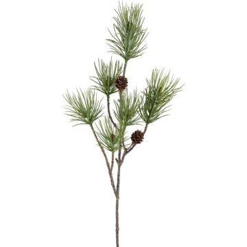 Umělá větev borovice GRALTO se šiškami, zelená, 70cm Umělá větev borovice GRALTO se šiškami, zelená, 70cm