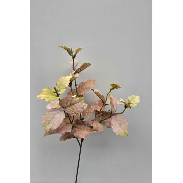 Umělá větvička buku DURSIK, zelenofialová, 60cm