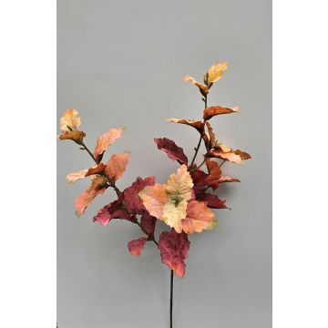 Umělá větvička buku DURSIK, červenooranžová, 60cm
