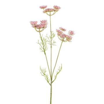 Umělá větvička divoké mrkve KRAHEN, růžová, 50cm Umělá větvička divoké mrkve KRAHEN, růžová, 50cm