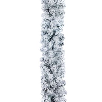 Umělá jedlová girlanda LARVIK, zasněžená, 270 cm, Ø 35 cm Umělá jedlová girlanda LARVIK, zasněžená, 270 cm, Ø 35 cm
