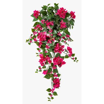 Umělá květina Bougainvillea závěs CARINO, tyč, crossdoor, růžová, 100cm