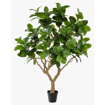 Umělý kaučukovník BAKTIN, umělý kmen, dekorativní květináč, zelený, 240cm Umělý kaučukovník BAKTIN, umělý kmen, dekorativní květináč, zelený, 240cm