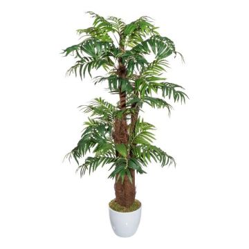 Plastová palma Areca JANLO v keramickém květináči, 150cm Plastová palma Areca JANLO v keramickém květináči, 150cm