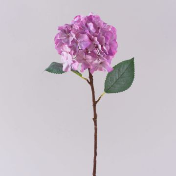 Umělá hortenzie NYNMAR, fialovo-krémová, 50cm, Ø18cm Umělá hortenzie NYNMAR, fialovo-krémová, 50cm, Ø18cm