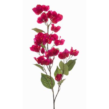 Umělá větev bugenvileje ZARNIL s květy, růžová, 85cm
