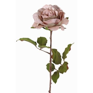 Sametová růže SINDALA, béžovo-růžová, světle lila, 60cm, Ø12cm Sametová růže SINDALA, béžovo-růžová, světle lila, 60cm, Ø12cm
