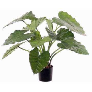Umělá rostlina alocasia calidora YONCE, zelená, 60cm Umělá rostlina alocasia calidora YONCE, zelená, 60cm