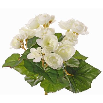 Umělá begonie BIRMA na zápichu, krémová, 20cm, Ø3-5cm Umělá begonie BIRMA na zápichu, krémová, 20cm, Ø3-5cm