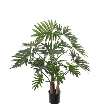 Umělá rostlina philodendron selloum DONIS, umělé kmeny, 120cm
