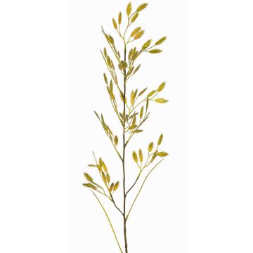 Umělá tráva samužník GENNA s klasy, žlutozelená, 100cm