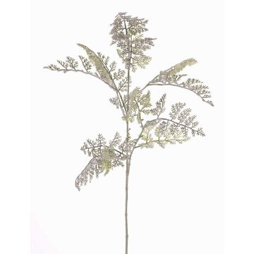Umělá větvička artemisia EUFEMIA, bílo-zelená, 100cm