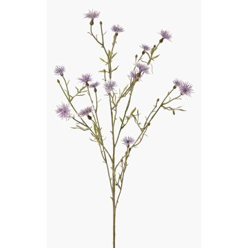 Umělá květina chrpa ZENOBIOS, fialovomodrá, modro-lila, 80cm, Ø3-4cm