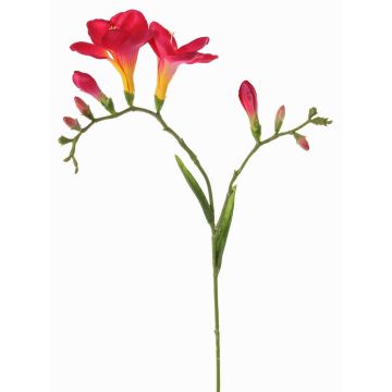 Textilní květina frézia MARUSHA, fuchsiová, 70cm, Ø6cm Textilní květina frézia MARUSHA, fuchsiová, 70cm, Ø6cm