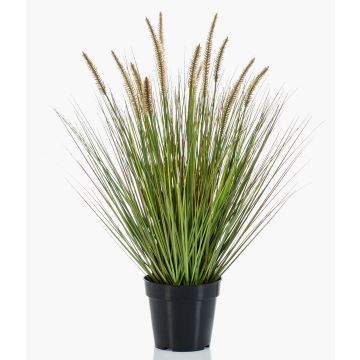 Umělá tráva dochan psárkovitý YWAIN laty, béžově zelená, 70cm