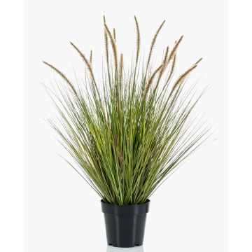 Umělá tráva dochan psárkovitý YWAIN laty, béžově zelená, 85cm