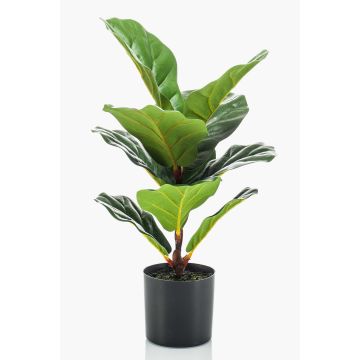 Umělý Ficus lyrata EMILIANA, zelený, 55cm Umělý Ficus lyrata EMILIANA, zelený, 55cm