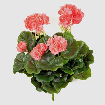 Umělá pelargonie CAPH na zápichu, růžová, 30cm