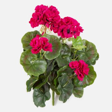 Umělá pelargonie CAPH na zápichu, fialová, 30cm