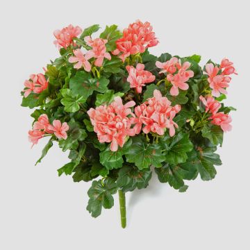Umělá pelargonie KAISA na zápichu, růžová, 35cm