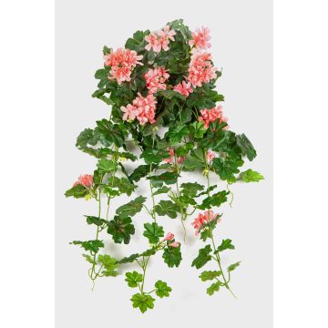 Umělá pelargonie KAISA na zápichu, růžová, 70cm