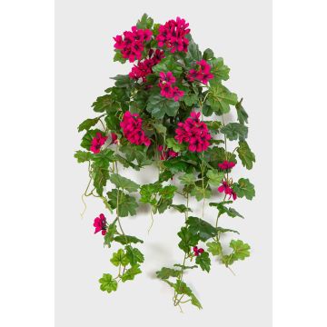 Umělá pelargonie KAISA na zápichu, fialová, 70cm
