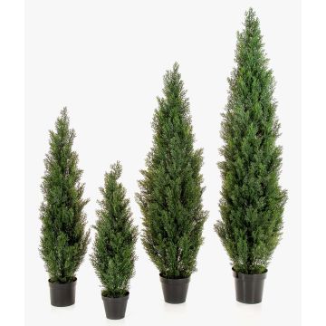 Umělý cedr REVATI, pro interiér i exteriér, zelený, 90cm