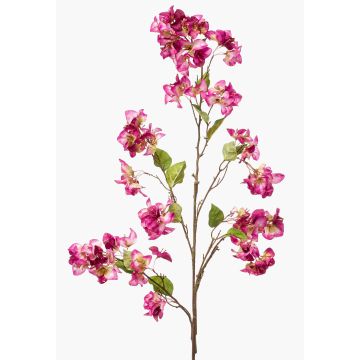 Umělá větev budenvilea MIKKI s květy, fialová, 130cm