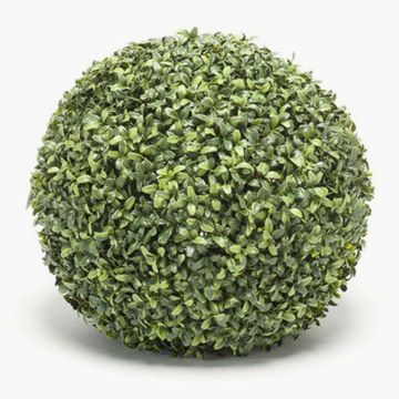 Dekorační zimostrázová koule TOM, plastová mřížka, pro interiér i exteriér, Ø40cm