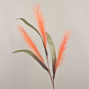 Umělá rákosová tráva ZIGOR, oranžová, 110cm