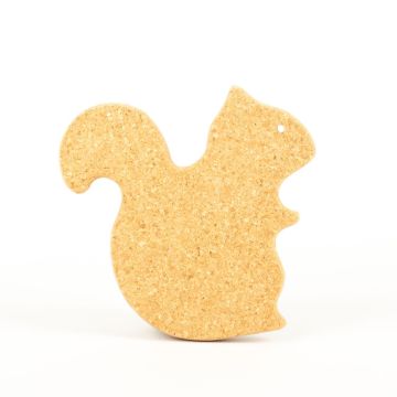 Veverka Press korkový podtácek SKIPPY, přírodní, 19,5x19x2cm