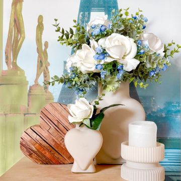 Svatební kytice Láska zachycená v květech – přání zákazníků Andyho a Janine